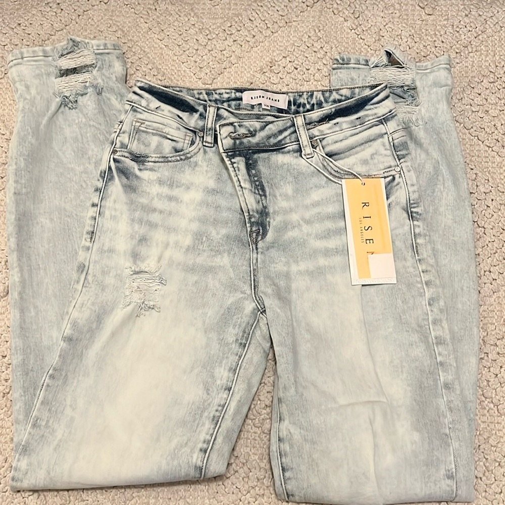 Risen high waisted jeans
